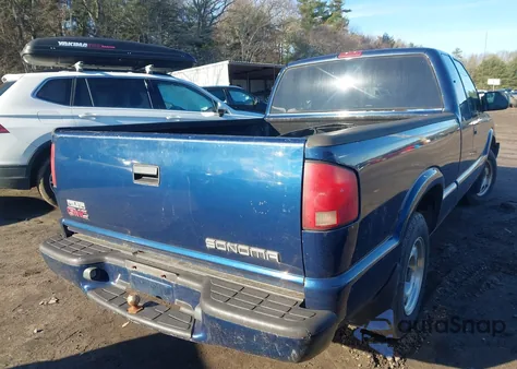 2001 GMC Sonoma Sls from USA, damaged, VIN 1GTCS19W618161489